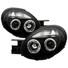 Load image into Gallery viewer, Spyder Dodge Neon 03-05 Projector Headlights LED Halo LED Black High H1 Low H1 PRO-YD-DN03-HL-BK 5009920