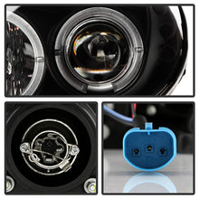 Load image into Gallery viewer, Spyder Dodge Neon 03-05 Projector Headlights LED Halo LED Black High H1 Low H1 PRO-YD-DN03-HL-BK 5009920