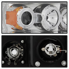 Load image into Gallery viewer, Spyder Dodge Ram 1500 02-05/Ram 2500 03-05 Projector Headlights LED Halo LED Chrm PRO-YD-DR02-HL-C 5009982