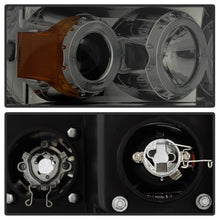 Load image into Gallery viewer, Spyder Dodge Ram 1500 02-05/Ram 2500 03-05 Projector Headlights LED Halo LED Smke PRO-YD-DR02-HL-SMC 5009999