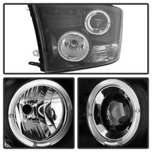 Load image into Gallery viewer, Spyder Dodge Ram 1500 09-14 10-14 Projector Headlights Halogen- LED Halo LED - Blk PRO-YD-DR09-HL-BK 5010032