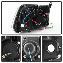 Load image into Gallery viewer, Spyder Dodge Ram 1500 09-14 10-14 Projector Headlights Halogen- LED Halo LED - Blk PRO-YD-DR09-HL-BK 5010032