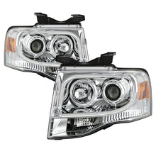 Load image into Gallery viewer, Spyder Ford Expedition 07-13 Projector Headlights Light Tube DRL Chrm PRO-YD-FE07-LTDRL-C 5079510