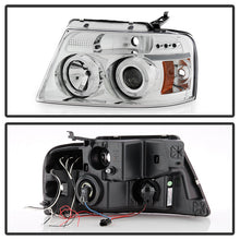 Load image into Gallery viewer, Spyder Ford F150 04-08 Projector Headlights Version 2 LED Halo LED Chrm PRO-YD-FF15004-HL-G2-C 5010216