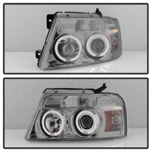 Load image into Gallery viewer, Spyder Ford F150 04-08 Projector Headlights Version 2 LED Halo LED Smke PRO-YD-FF15004-HL-G2-SM 5010223