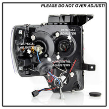 Load image into Gallery viewer, Spyder Ford F150 09-14 Projector Headlights Halogen Model- LED Halo LED Smke PRO-YD-FF15009-HL-SM 5010254