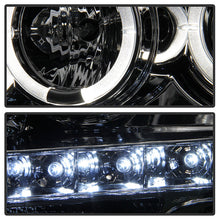 Load image into Gallery viewer, Spyder Ford F150 09-14 Projector Headlights Halogen Model- LED Halo LED Smke PRO-YD-FF15009-HL-SM 5010254
