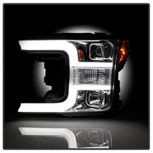 Load image into Gallery viewer, Spyder Signature Ford F150 18-19 (Halogen Model) Projector Headlights - Chrome (PRO-YD-FF15018-LB-C) 5086617