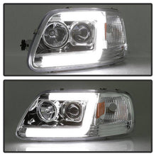 Load image into Gallery viewer, Spyder 97-03 Ford F-150 (After 6/1997) V2 Proj Headlights DRL LED - Chrm (PRO-YD-FF15097V2-LB-C) 5084644