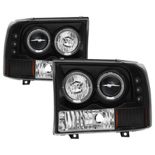 Load image into Gallery viewer, Spyder Ford F250 Super Duty 99-04 Projector Version 2 LED Halo LED Blk PRO-YD-FF25099-1P-G2-BK 5010339
