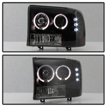 Load image into Gallery viewer, Spyder Ford F250 Super Duty 99-04 Projector Version 2 LED Halo LED Blk Smke PRO-YD-FF25099-1P-G2-BSM 5078452