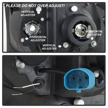 Load image into Gallery viewer, Spyder 99-04 Ford F250 Super Duty Projector Headlights - Light Bar - Black PRO-YD-FF25099V2-LB-BK 5084491
