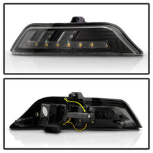 Load image into Gallery viewer, SPYDER 15-17 Ford Mustang LED Headlights - Black (PRO-YD-FM15AP-GRSB-SET-BK) 5089335