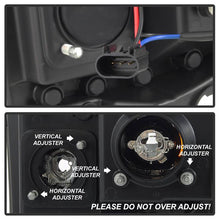 Load image into Gallery viewer, Spyder Ford F250/350/450 05-07 Projector Headlights - Light Bar DRL LED - Black PRO-YD-FS05V2-LB-BK 5084507