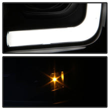 Load image into Gallery viewer, Spyder Ford F250/350/450 05-07 Projector Headlights - Light Bar DRL LED - Black PRO-YD-FS05V2-LB-BK 5084507