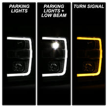 Load image into Gallery viewer, Spyder Ford F-250/350/450 08-10 V2 High-Power LED Headlights-Switch Back-Black PRO-YD-FS08PL-SBLB-BK 5087751