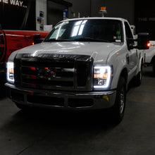 Load image into Gallery viewer, Spyder Ford F-250/350/450 08-10 V2 High-Power LED Headlights-Switch Back-Black PRO-YD-FS08PL-SBLB-BK 5087751