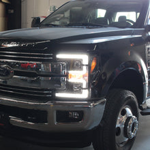 Load image into Gallery viewer, Spyder Ford F-250/F-350/F450 Super Duty 17-18 Projector Headlights Black PRO-YD-FS17-SBSEQ-BK 5086280