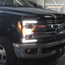 Load image into Gallery viewer, Spyder Ford F-250/F-350/F450 Super Duty 17-18 Projector Headlights Black PRO-YD-FS17-SBSEQ-BK 5086280