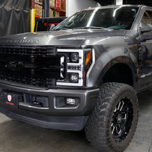 Load image into Gallery viewer, Spyder Ford F-250/F-350/F450 Super Duty 17-18 Projector Headlights Black PRO-YD-FS17-SBSEQ-BK 5086280