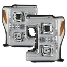 Load image into Gallery viewer, Spyder Ford F-250/F-350/F450 Super Duty 17-18 Projector Headlights Chrome PRO-YD-FS17-SBSEQ-C 5086273