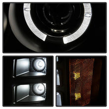 Load image into Gallery viewer, Spyder GMC Sierra 1500/GMC Sierra Denali 08-13 Projector LED Halo- LED All Blk PRO-YD-GS07-HL-BKV2 5086020