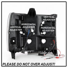 Load image into Gallery viewer, Spyder 07-13 GMC Sierra 1500-3500 Ver 2 Proj Headlights - DRL LED - All Blk PRO-YD-GS07V2-LBDRL-BKV2 5086037