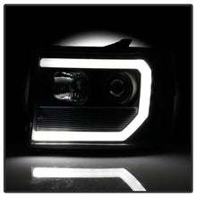 Load image into Gallery viewer, Spyder 07-13 GMC Sierra 1500-3500 Ver 2 Proj Headlights - DRL LED - All Blk PRO-YD-GS07V2-LBDRL-BKV2 5086037
