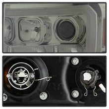 Load image into Gallery viewer, Spyder GMC Sierra 1500/2500/3500 07-13 V2 Projector Headlights - Smoke PRO-YD-GS07V2-LBDRL-SM 5083654