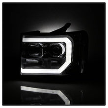Load image into Gallery viewer, Spyder GMC Sierra 1500/2500/3500 07-13 V2 Projector Headlights - Smoke PRO-YD-GS07V2-LBDRL-SM 5083654