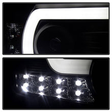 Load image into Gallery viewer, Spyder GMC Sierra 14-16 Projector Headlights Light Bar DRL Black PRO-YD-GS14-LBDRL-BK 5080523