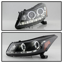 Load image into Gallery viewer, Spyder Honda Accord 08-12 4Dr Projector Headlights- LED Halo DRL Blk PRO-YD-HA08-4D-HL-BK 5010667