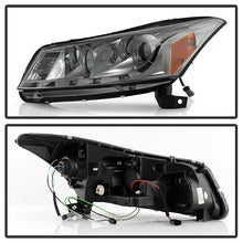 Load image into Gallery viewer, Spyder Honda Accord 08-12 4Dr Projector Headlights- LED Halo DRL Smke PRO-YD-HA08-4D-HL-SM 5010681