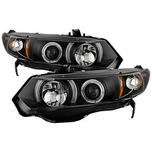 Load image into Gallery viewer, Spyder Honda Civic 06-08 2Dr Projector Headlights LED Halo Black High H1 Low H1 PRO-YD-HC06-2D-HL-BK 5010780