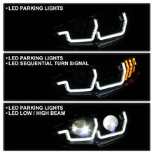 Load image into Gallery viewer, Spyder Honda Civic 16-18 2DR/4DR/Hatchback Headlight Black PRO-YD-HC16PL-SEQ-BK 5087539