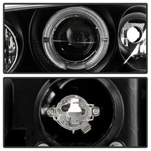 Load image into Gallery viewer, Spyder Honda Civic 92-95 2/3DR 1PC Projector LED Halo Amber Reflctr Blk PRO-YD-HC921P-23D-AM-BK 5010841