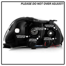 Load image into Gallery viewer, Spyder Honda Civic 96-98 Projector Headlights LED Halo Amber Reflctr Blk PRO-YD-HC96-AM-BK 5010902