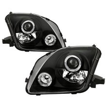 Load image into Gallery viewer, Spyder Honda Prelude 97-01 Projector Headlights LED Halo Black High H1 Low H1 PRO-YD-HP97-HL-BK 5011039