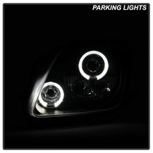 Load image into Gallery viewer, Spyder Honda Prelude 97-01 Projector Headlights LED Halo Black High H1 Low H1 PRO-YD-HP97-HL-BK 5011039