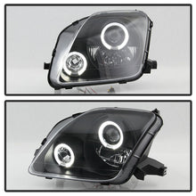 Load image into Gallery viewer, Spyder Honda Prelude 97-01 Projector Headlights LED Halo Black High H1 Low H1 PRO-YD-HP97-HL-BK 5011039