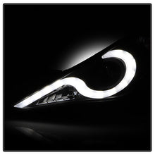 Load image into Gallery viewer, Spyder Hyundai Sonata 11-13 Verson 2 Projector - Light Bar DRL Blk PRO-YD-HYSON11V2-LBDRL-BK 5080882