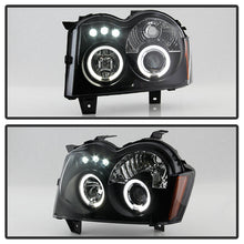 Load image into Gallery viewer, Spyder Jeep Grand Cherokee 05-07 Projector Headlights LED Halo LED Blk Smke PRO-YD-JGC05-HL-BSM 5078551