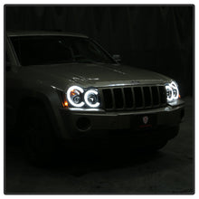 Load image into Gallery viewer, Spyder 05-07 Jeep Grand Cherokee - Light Bar Projector Headlights - Chrome - PRO-YD-JGC05V2-LB-C 5086112