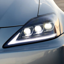 Load image into Gallery viewer, Spyder Lexus IS 250/350 06-10 Halogen Model Only High-Power LED Headlights - Black PRO-YD-LIS06AP-BK 5088246