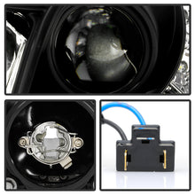Load image into Gallery viewer, Spyder Mazda 3 04-08 4Dr Sedan Projector Headlights Halogen - DRL Blk PRO-YD-M304-DRL-BK 5017451