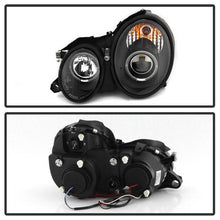 Load image into Gallery viewer, Spyder Mercedes Benz CLK 98-02 Projector Headlights Halogen Model- LED Halo Blk PRO-YD-MBCLK98-HL-BK 5011176