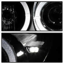 Load image into Gallery viewer, Spyder Mercedes Benz SLK 98-04 1PC Projector Halogen Model- LED Halo Blk PRO-YD-MBSLK98-1PC-HL-BK 5011190