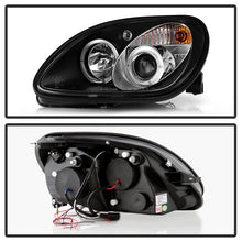 Load image into Gallery viewer, Spyder Mercedes Benz SLK 98-04 1PC Projector Halogen Model- LED Halo Blk PRO-YD-MBSLK98-1PC-HL-BK 5011190