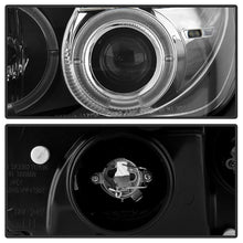 Load image into Gallery viewer, Spyder Mercedes Benz SLK 98-04 1PC Projector Halogen Model- LED Halo Blk PRO-YD-MBSLK98-1PC-HL-BK 5011190