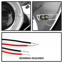 Load image into Gallery viewer, Spyder Mercedes Benz SLK 98-04 1PC Projector Halogen Model- LED Halo Blk PRO-YD-MBSLK98-1PC-HL-BK 5011190